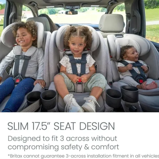 Britax - One4life® Slim All-In-One Car Seat, Mineral Gray