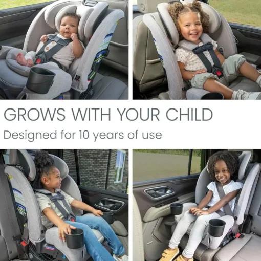 Britax - One4life® Slim All-In-One Car Seat, Mineral Gray