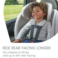 Britax - One4life® Slim All-In-One Car Seat, Mineral Gray