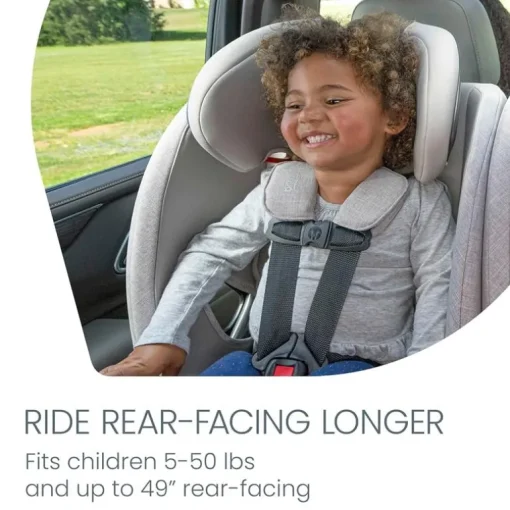 Britax - One4life® Slim All-In-One Car Seat, Mineral Gray