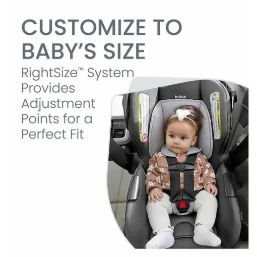 Britax - Willow Brook Travel System, Geleira de Grafite