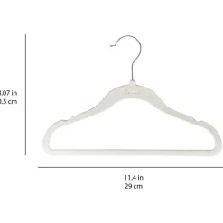 3 brotos - 15 unidades de cabides de veludo para bebês, verde