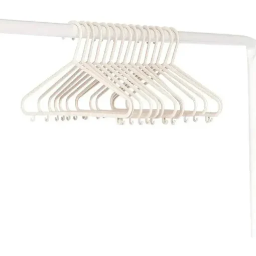 3 brotos - 15 unidades de cabides de palha de trigo bebê, creme salpicado