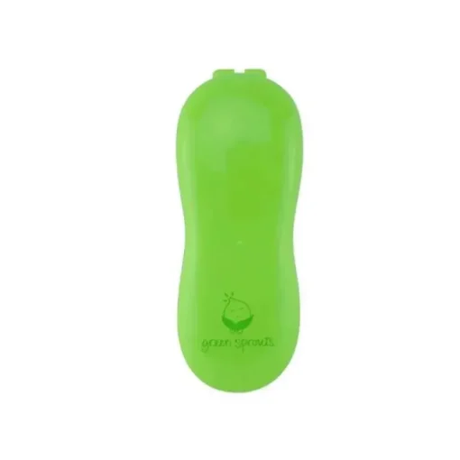 Brotos Verdes - Aspirador Nasal Sprout Ware feito de plantas e bulbo de silicone verde