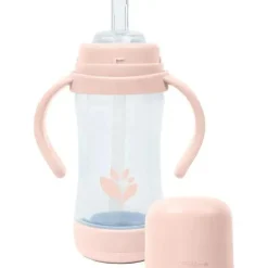 Brotos Verdes - Copo de 5 Oz e Sprout Ware Gole e Canudo, Toranja Leve