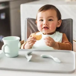 Brotos Verdes - Copo de Aprendizagem de Silicone, Tempero Leve