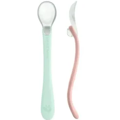 Brotos Verdes - 2Pk Silicone &amp; Sprout Ware, Light Sage/Light Grapefruit