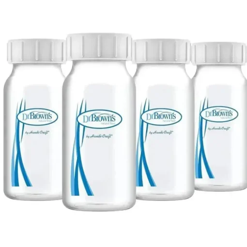 Brown - 4 frascos estreitos para coleta de leite materno, 4 onças