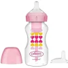 Brown - opções de 9 onças + garrafa de gargalo largo para canudinho, rosa, 1 unidade