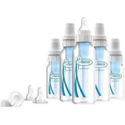 Brown's - Conjunto de alimentação para recém-nascidos com mamadeira de fluxo natural