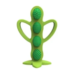 Brown's - Escova de dentes para dentição Peapod, verde