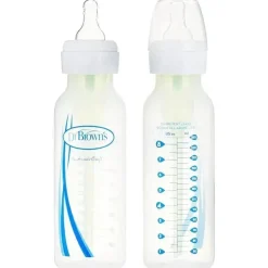 Brown's - Frasco de opções de fluxo natural, 8 onças, 2 unidades