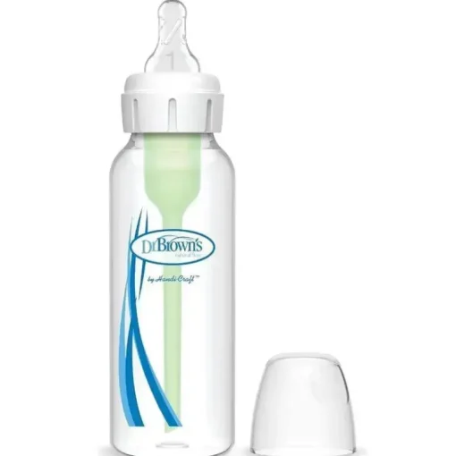 Brown's - Garrafa estreita com opções de fluxo natural, 8 onças