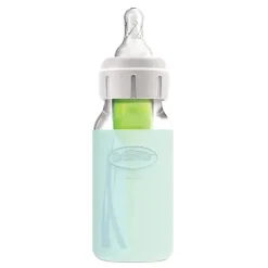 Brown's - Manga estreita para garrafa de vidro de 4 onças/120 ml - Menta