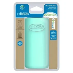 Brown's - Manga estreita para garrafa de vidro de 8 onças/250 ml, menta