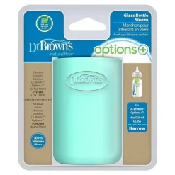 Brown's - Manga estreita para garrafa de vidro de 4 onças/120 ml - Menta
