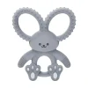 Brown's - Mordedor de silicone Flexees Bunny, cinza