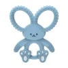 Brown's - Mordedor de silicone Flexees Bunny, azul