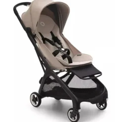 Bugaboo - Carrinho compacto completo Butterfly, preto/cinza deserto