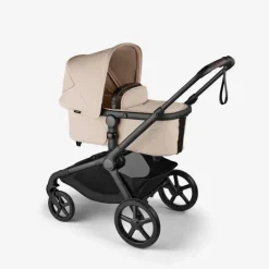 Bugaboo - Carrinho de bebê Kangaroo Complete, Preto/Desert Taupe