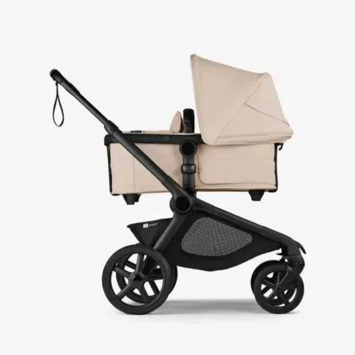Bugaboo - Carrinho de bebê Kangaroo Complete, Preto/Desert Taupe