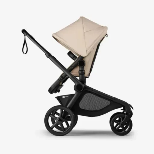 Bugaboo - Carrinho de bebê Kangaroo Complete, Preto/Desert Taupe