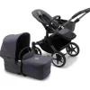 Bugaboo - Carrinho de passeio mono completo Donkey 5, grafite/azul tempestuoso