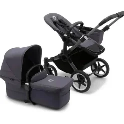 Bugaboo - Carrinho de passeio mono completo Donkey 5, grafite/azul tempestuoso