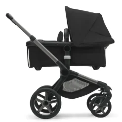Bugaboo - Carrinho de passeio Fox 5 completo, preto/preto meia-noite