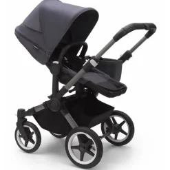 Bugaboo - Carrinho de passeio mono completo Donkey 5, grafite/azul tempestuoso