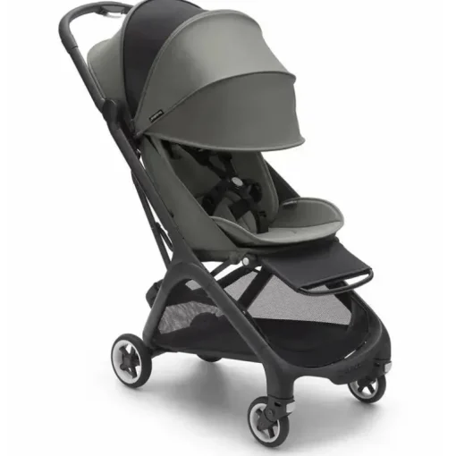 Bugaboo - Carrinho de passeio compacto completo borboleta, preto/verde floresta