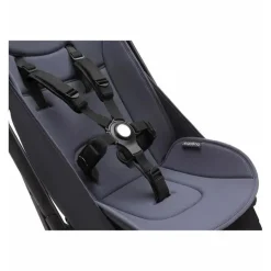 Bugaboo - Carrinho de passeio compacto completo borboleta, preto/azul tempestuoso