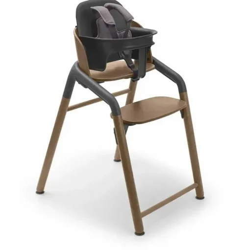 Bugaboo - Conjunto de cadeira alta girafa para bebê, cinza