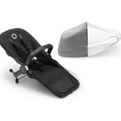 Bugaboo | Conjunto de extensão Donkey 5 Duo, preto meia-noite