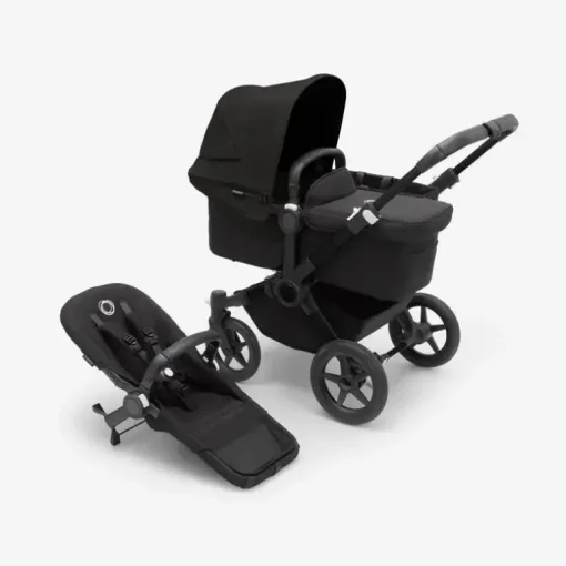 Bugaboo - Donkey 5 Mono Completo Preto/Midnight Preto