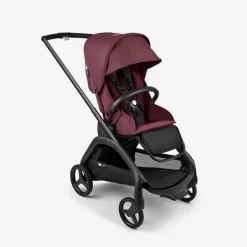 Bugaboo - Dragonfly Seat Complete, Black/Dark Cherry-Dark Cherry