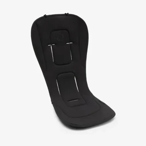 Bugaboo - Forro de assento duplo conforto preto meia-noite