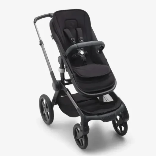 Bugaboo - Forro de assento duplo conforto preto meia-noite