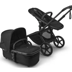 Bugaboo - Fox 5 Renew Complete Bassinet & Seat, Heritage Black