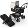 Bugaboo - Fox 5 Renew Complete Bassinet & Seat, Misty White