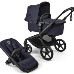 Bugaboo - Fox 5 Renew Complete Bassinet & Seat, Deep Indigo