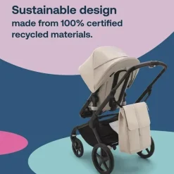 Bugaboo - Trocador de mochila repelente de água, Desert Taupe