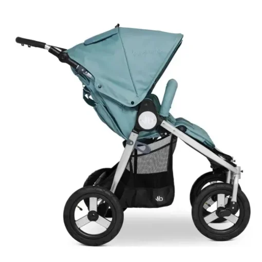 Bumbleride - Carrinho de bebê duplo Indie Twin, vidro marinho