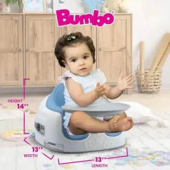 Bumbo - Berço Rosa Multi Assento 3 em 1 Altura Regulável