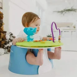 Bumbo - Cadeira infantil azul para sentar no chão