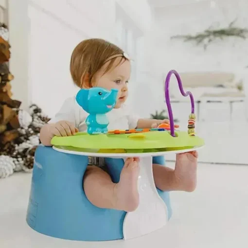 Bumbo - Cadeira infantil azul para sentar no chão