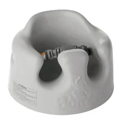 Bumbo - Cadeira infantil cinza para sentar no chão