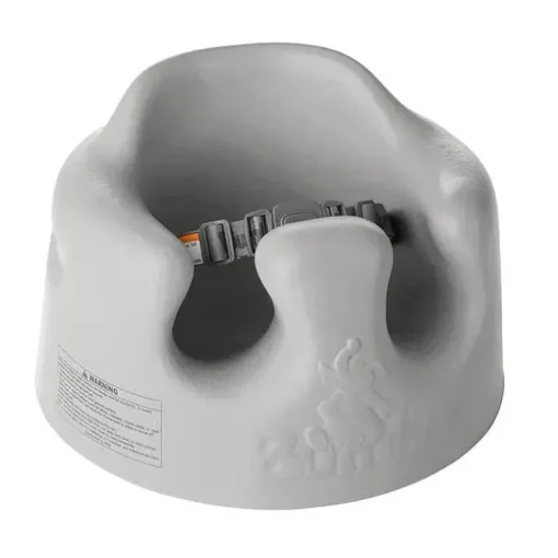 Bumbo - Cadeira infantil cinza para sentar no chão