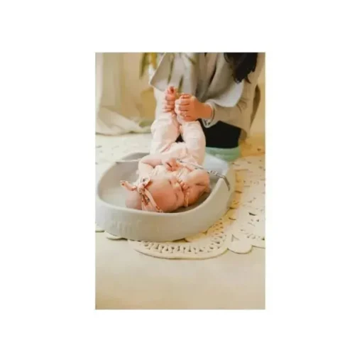Bumbo - Trocador, Cinza Frio