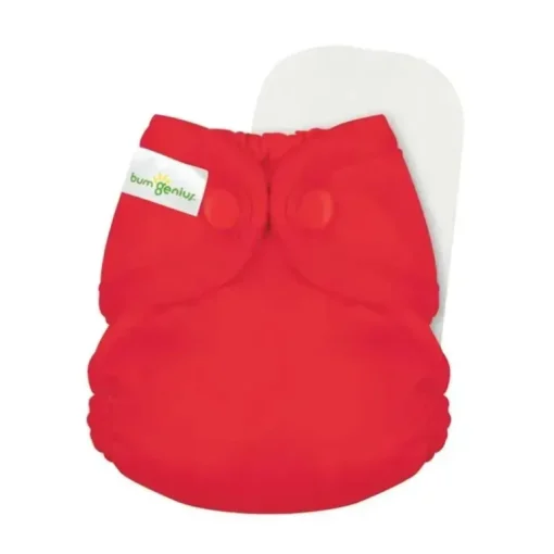 Bumgenius - Fralda de Pano Littles Individual, Pimenta